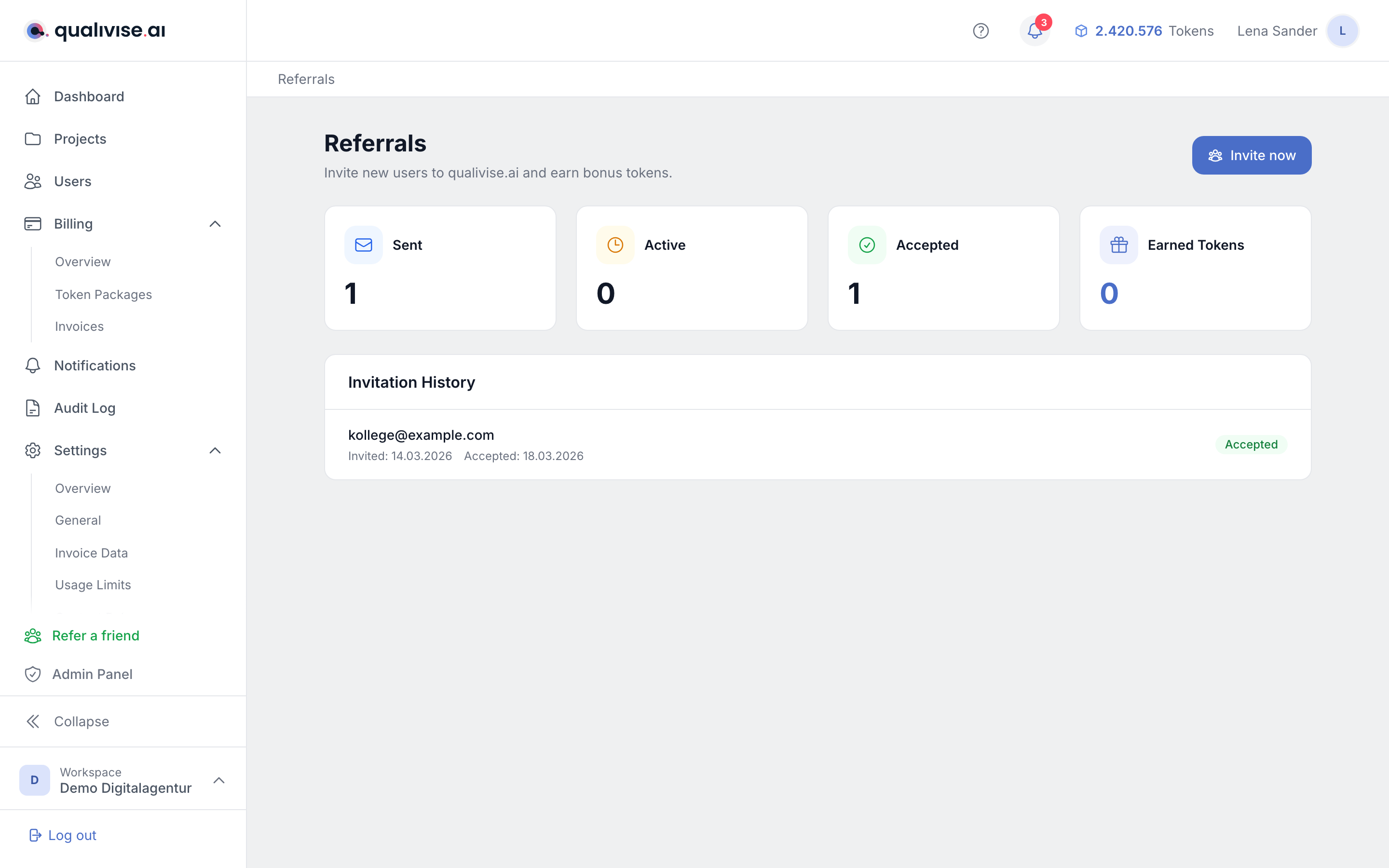Referral programme overview